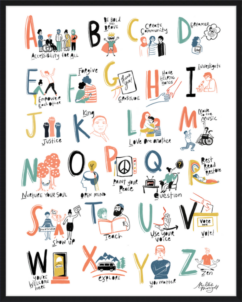 ABC's of Life - Color Lettering