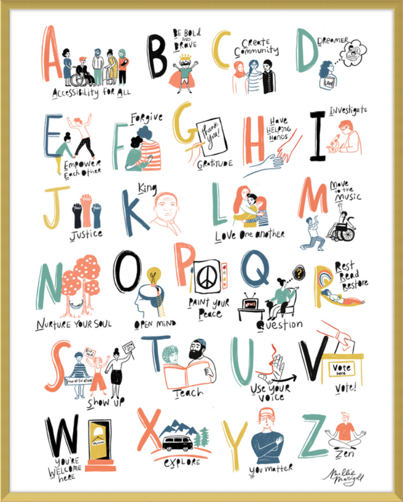 ABC's of Life - Color Lettering