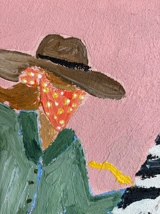 One Trick Pony (Original on canvas, 30" x 40")
