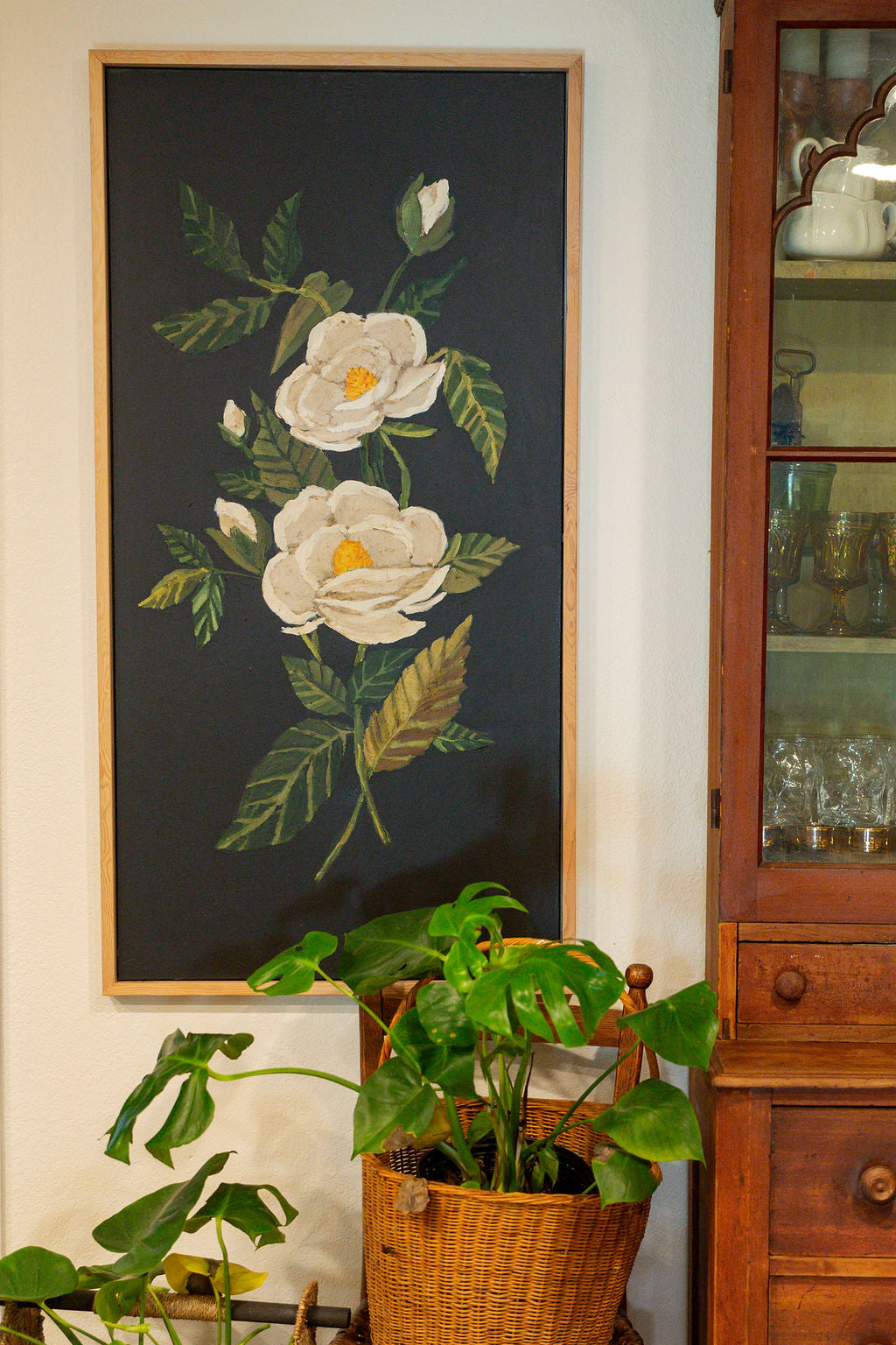 Magnolias at midnight