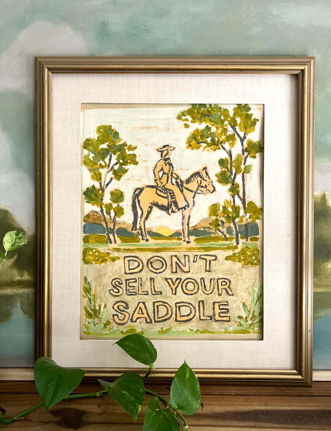 Don't Sell Your Saddle