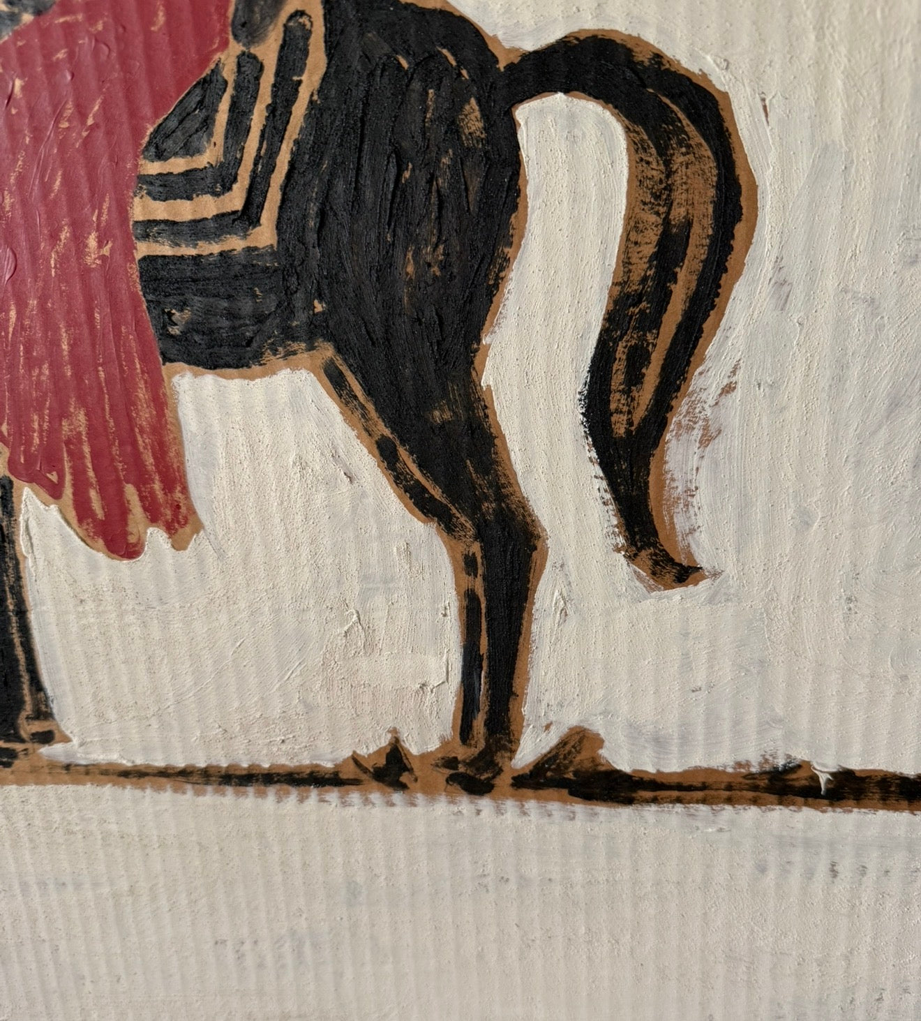 Into the Night She Goes (Original 39.25" x 27")