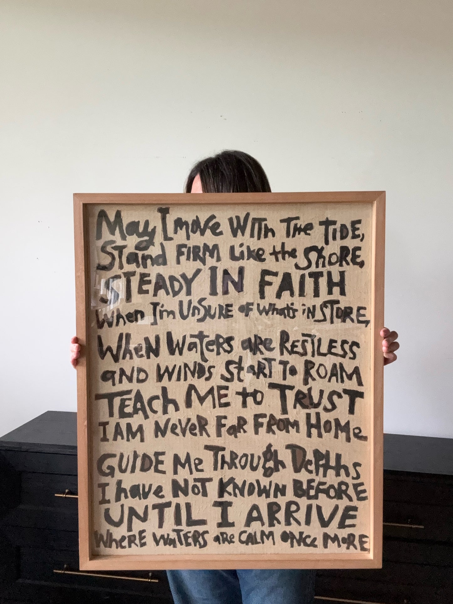 May I Move (Original 18" x 24")