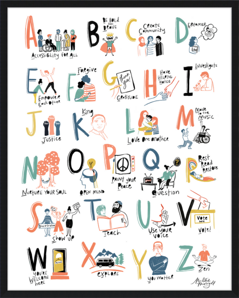 ABC's of Life - Color Lettering