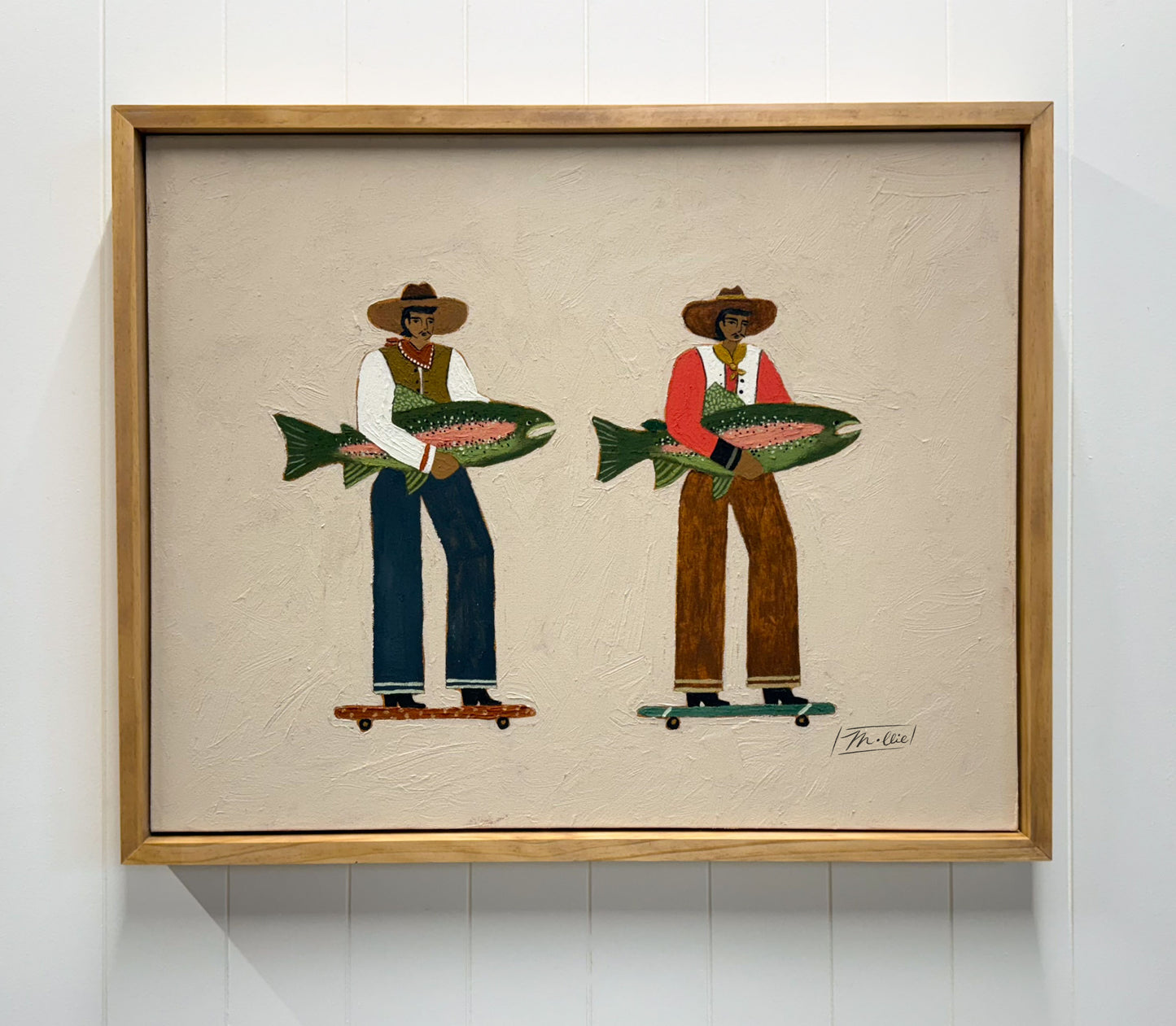 Surf and Turf (Original 30" x 24")