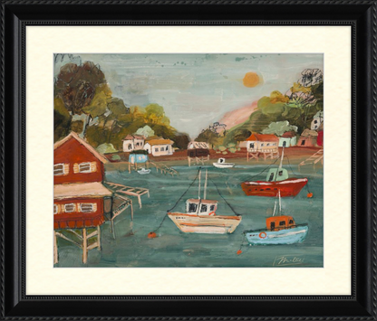 La pequeña casa azul