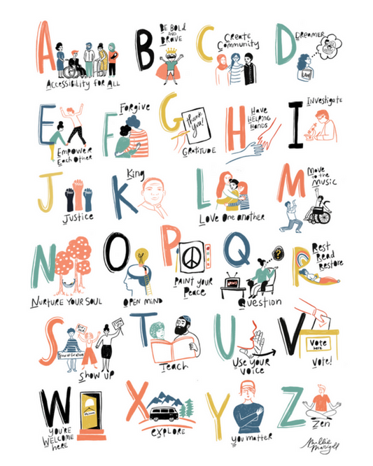 ABC's of Life - Color Lettering