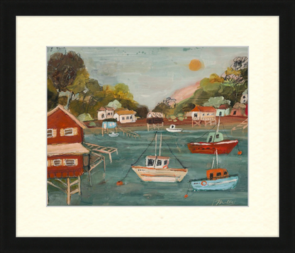 La pequeña casa azul