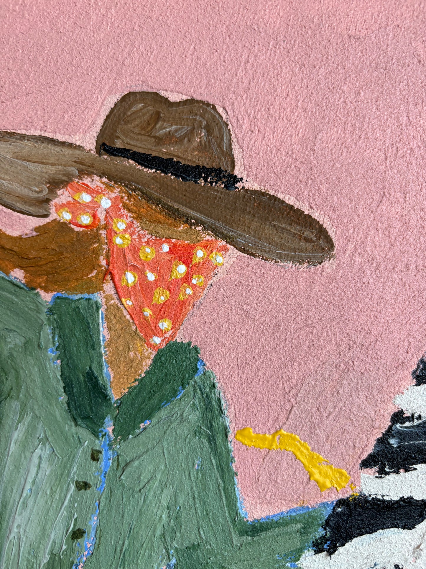 One Trick Pony (Original on canvas, 30" x 40")