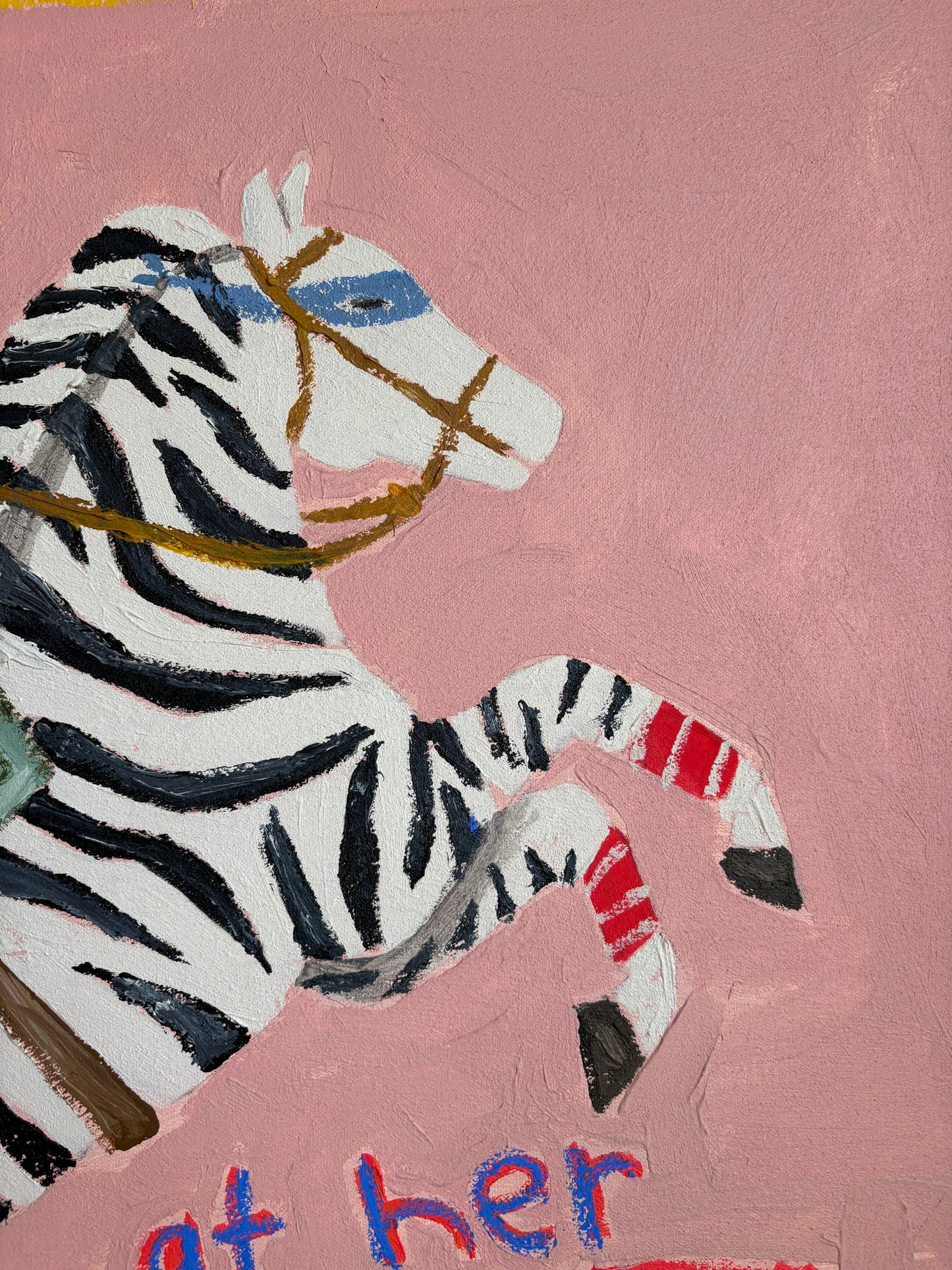 One Trick Pony (Original on canvas, 30" x 40")