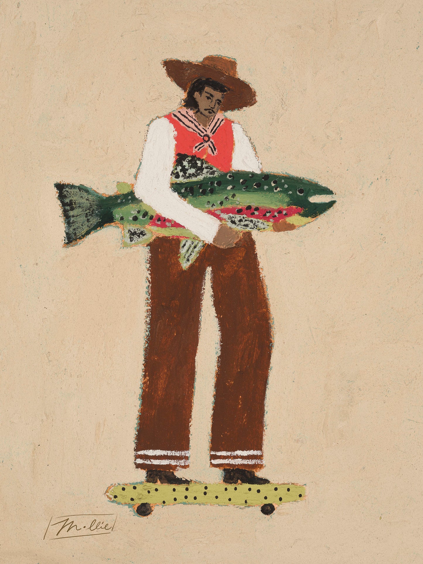 I'm a Catch (Original 18"x24")