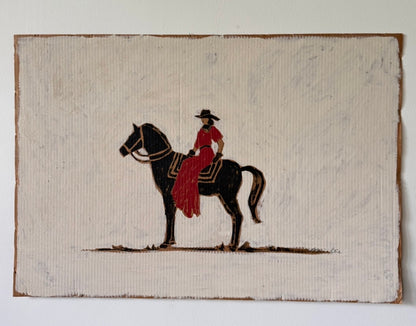 Into the Night She Goes (Original 39.25" x 27")