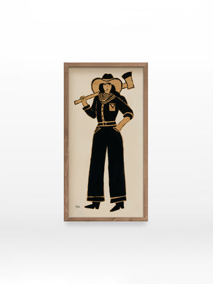 Ma with an Ax