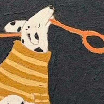 Man's Best Friend (Original 30" x 24")