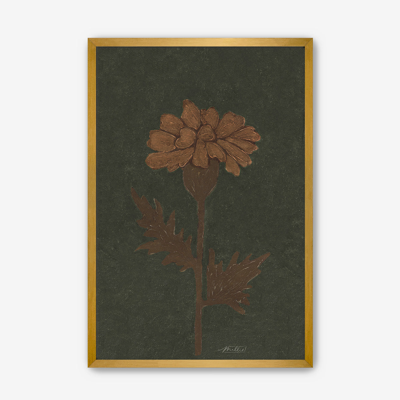 Marigold in Green
