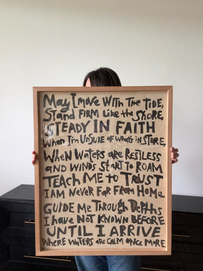 May I Move (Original 18" x 24")