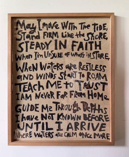 May I Move (Original 18" x 24")