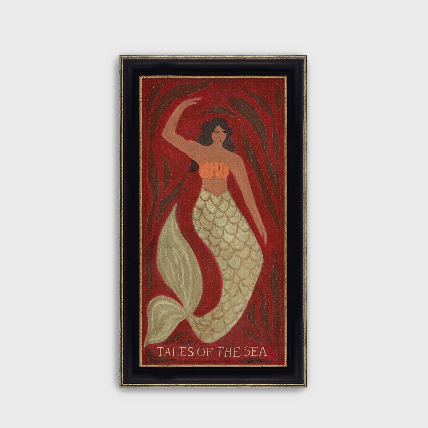Mermaid in Red