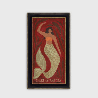 Mermaid in Red