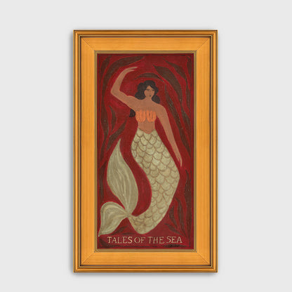 Mermaid in Red