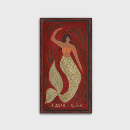 Mermaid in Red