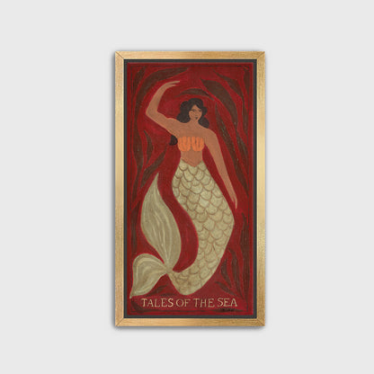 Mermaid in Red
