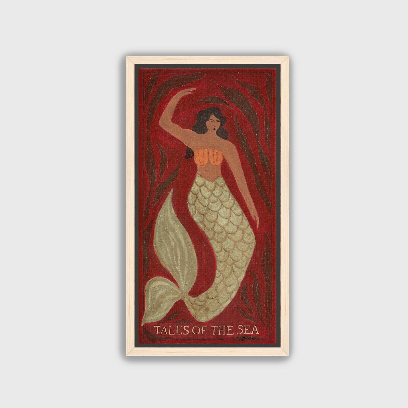 Mermaid in Red