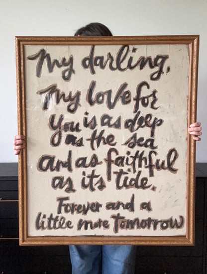 My Darling (Original 29.5" x 35.5")