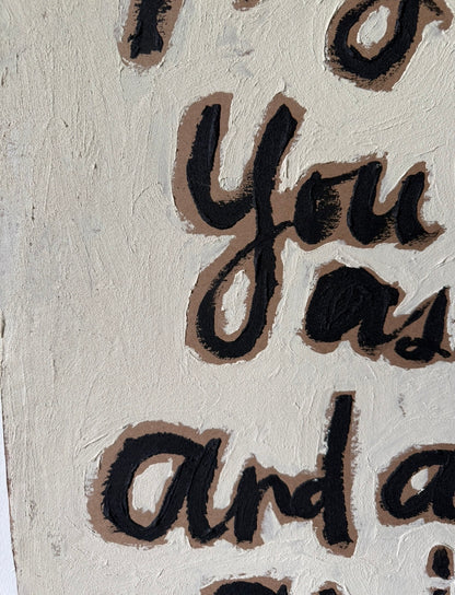 My Darling (Original 29.5" x 35.5")