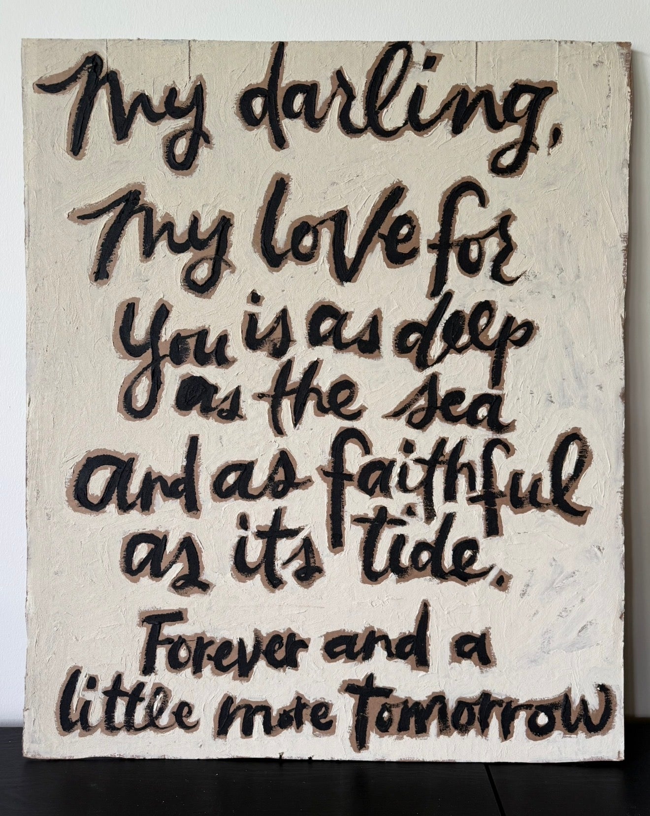 My Darling (Original 29.5" x 35.5")