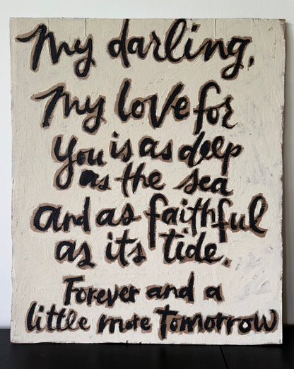 My Darling (Original 29.5" x 35.5")