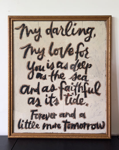 My Darling (Original 29.5" x 35.5")