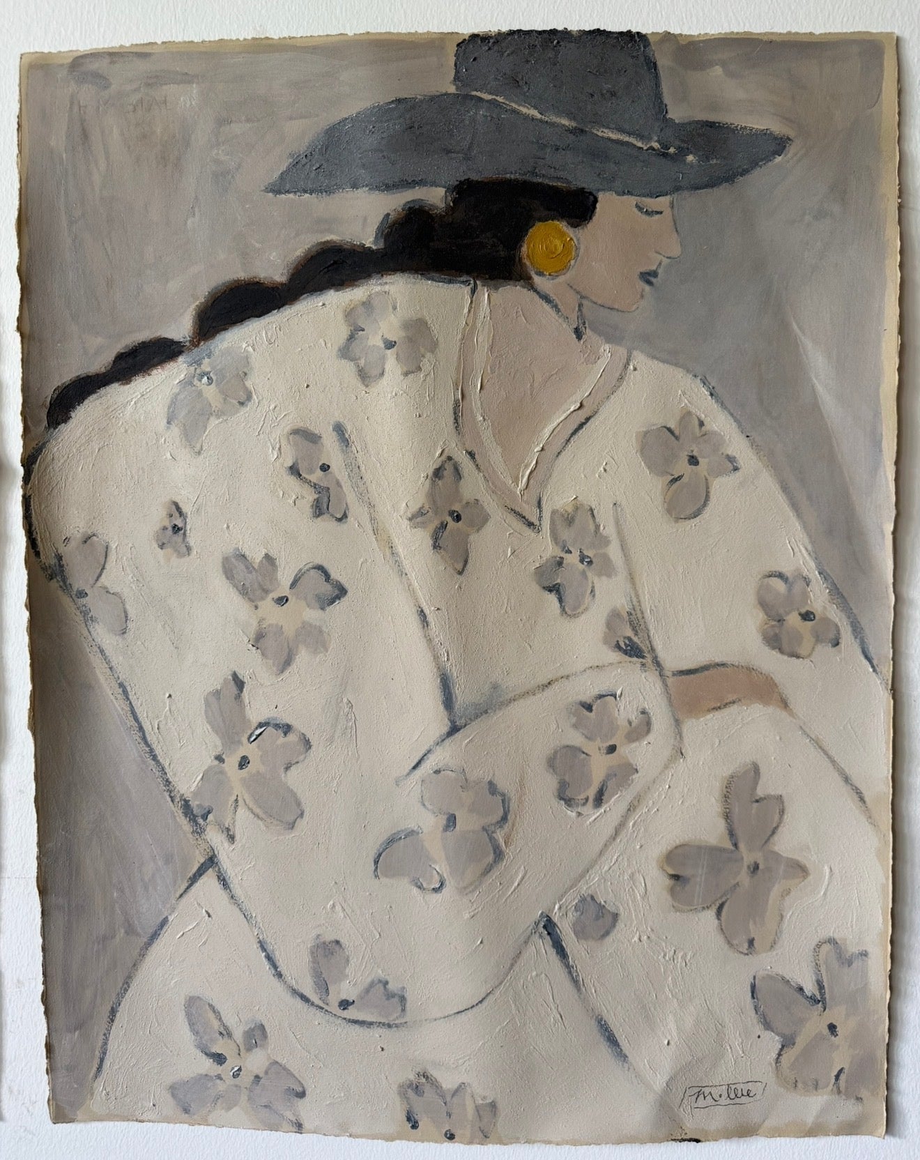 Ponder I & II (Set of two Originals, 22" x 28" each)