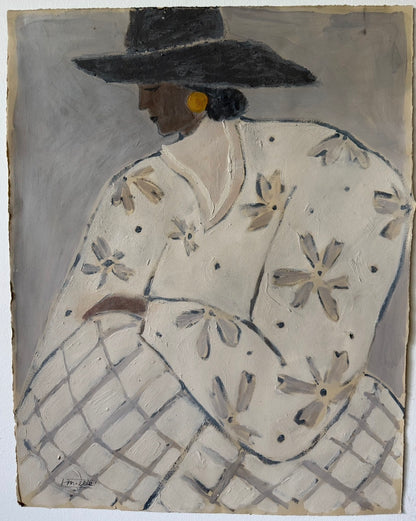 Ponder I & II (Set of two Originals, 22" x 28" each)