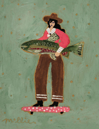 Trouty Partner (Original 12" x 16")