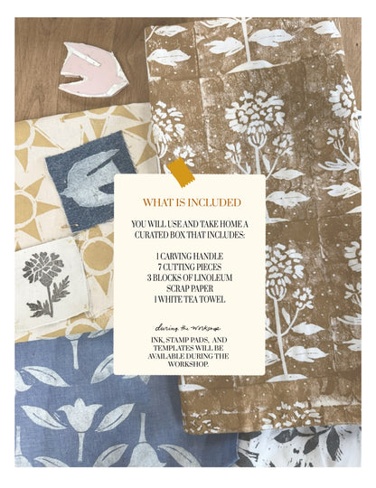 Linocut Workshop - 10/3/2025