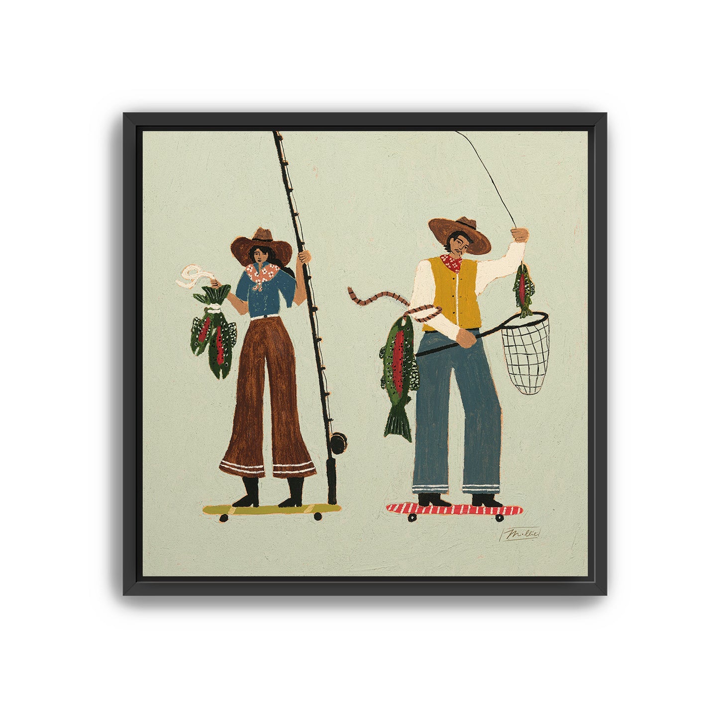 Wheelin' in a Big One