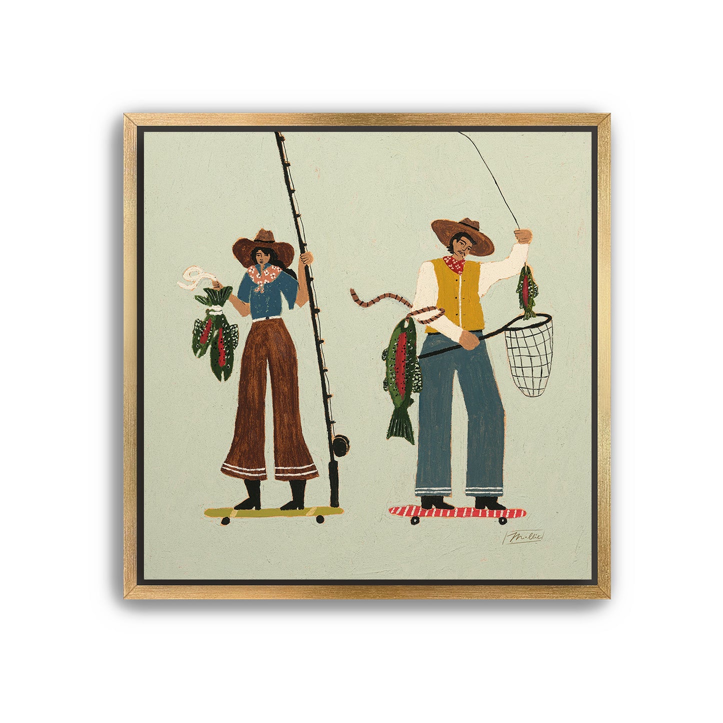 Wheelin' in a Big One