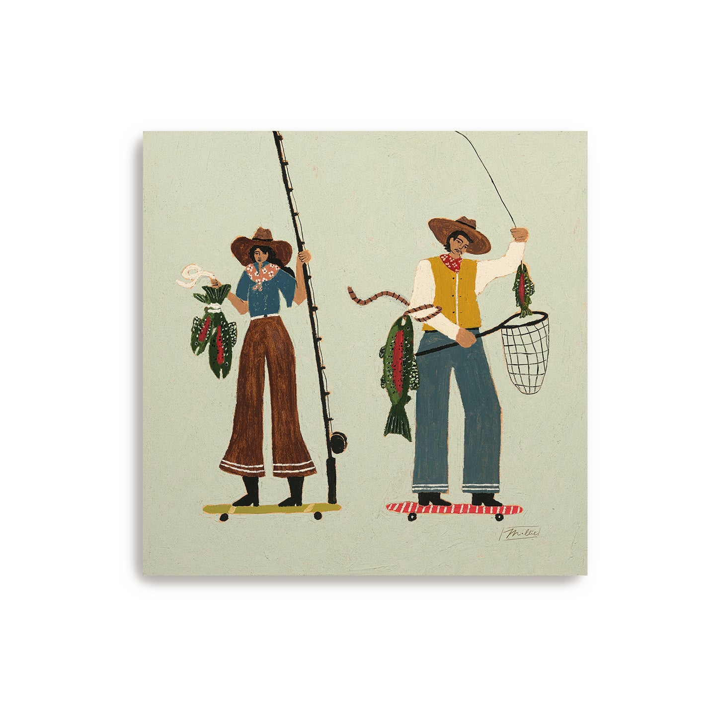 Wheelin' in a Big One