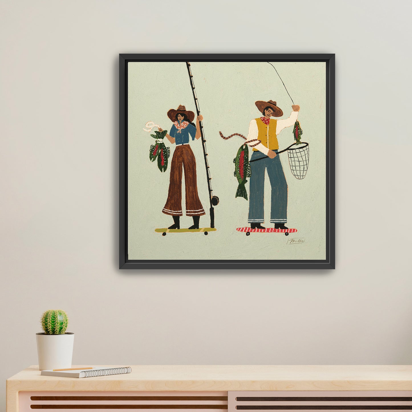 Wheelin' in a Big One