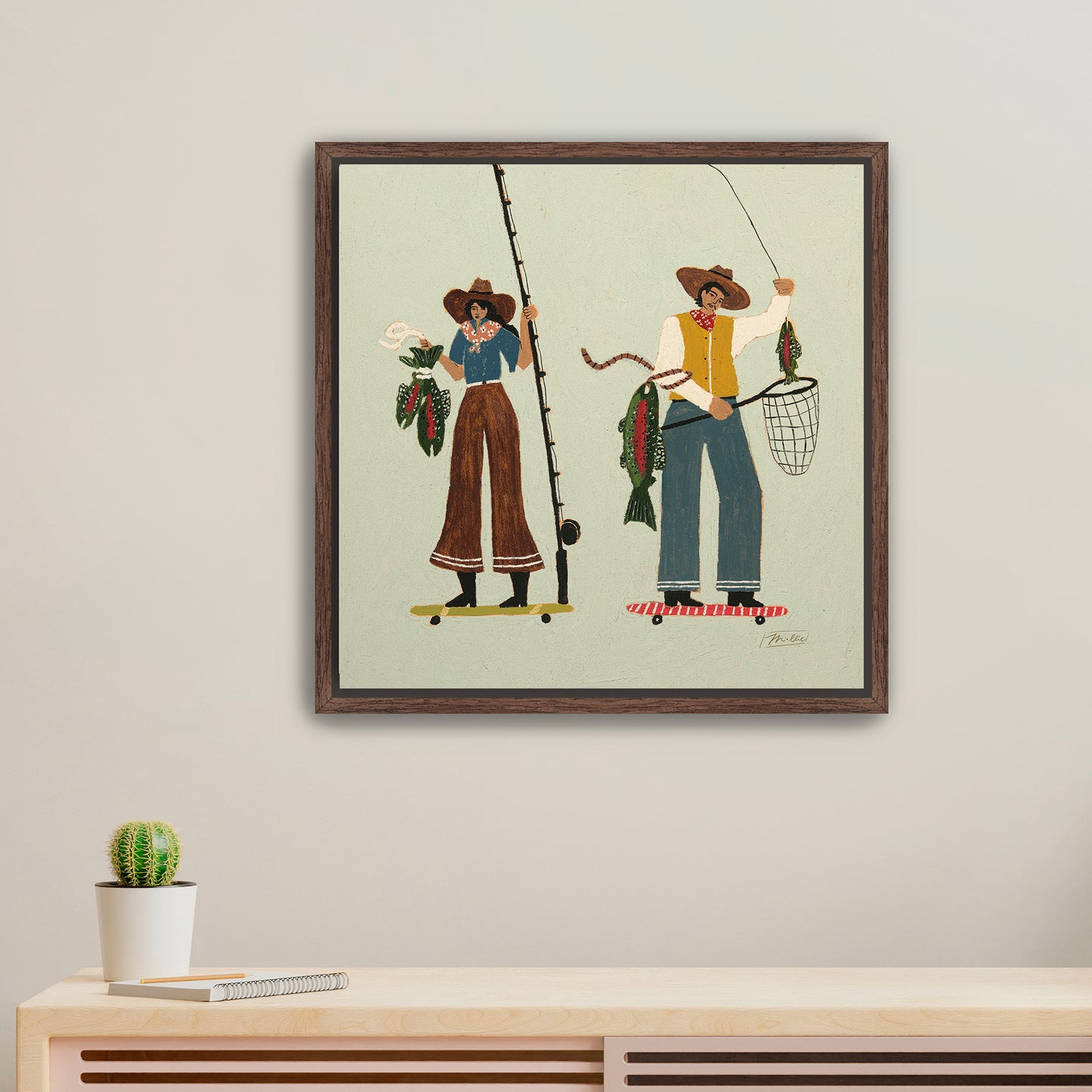 Wheelin' in a Big One