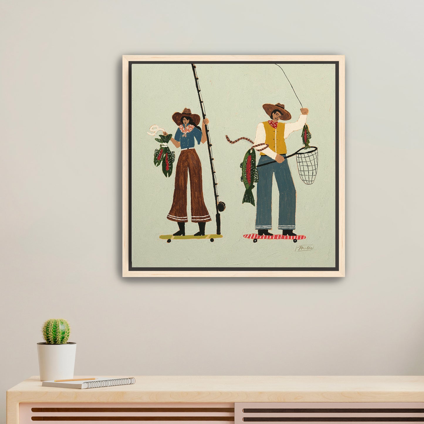 Wheelin' in a Big One