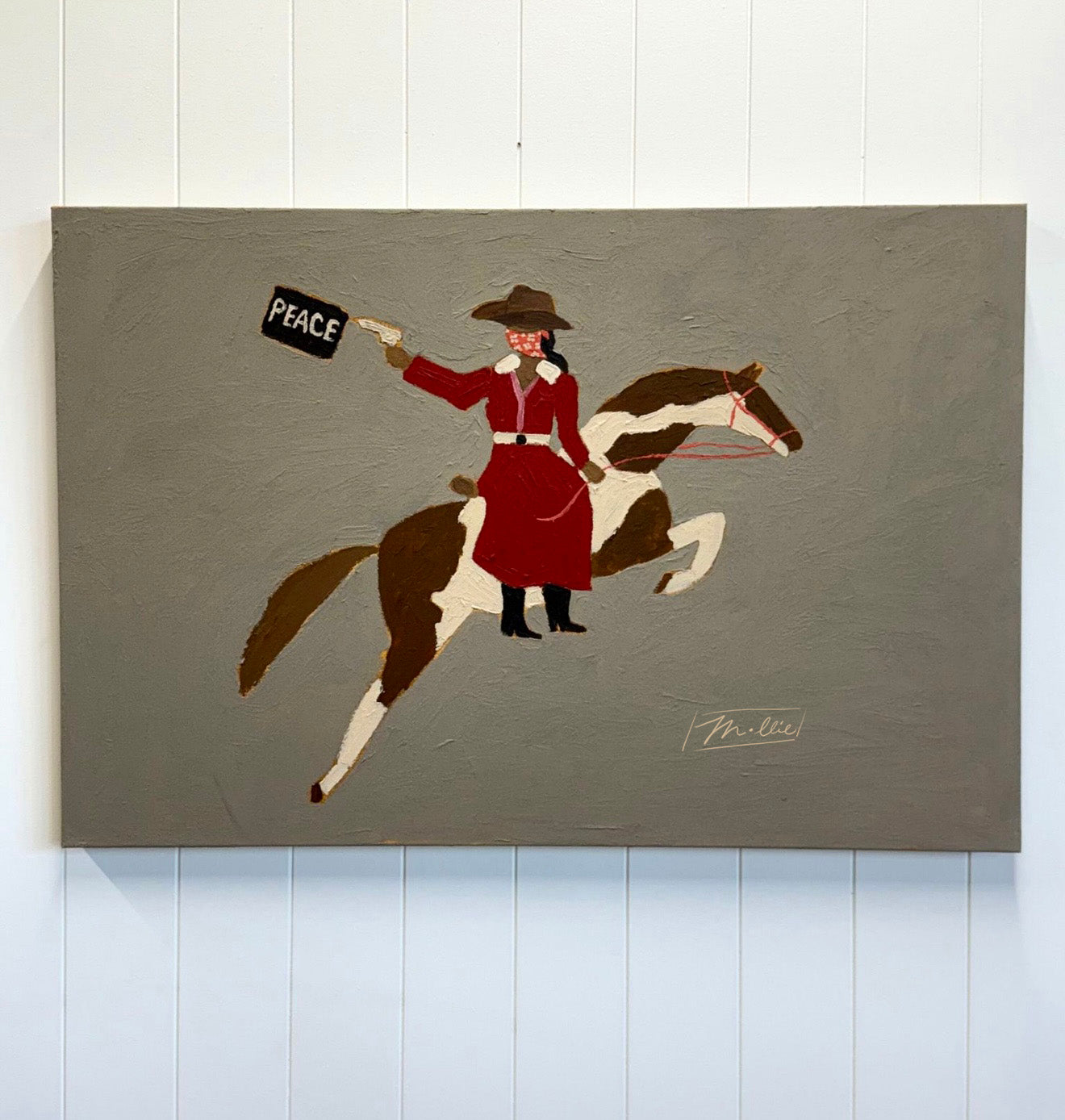 A Piece of Peace (Original 36"x24")