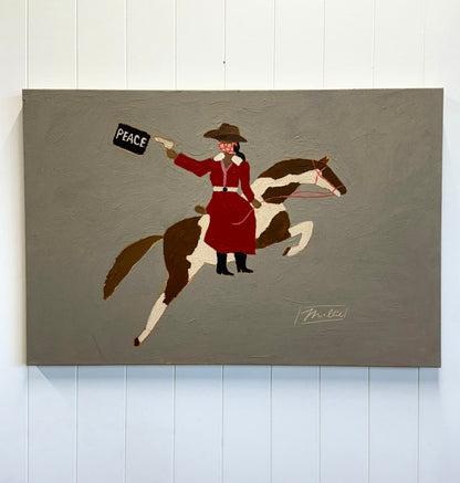 A Piece of Peace (Original 36"x24")