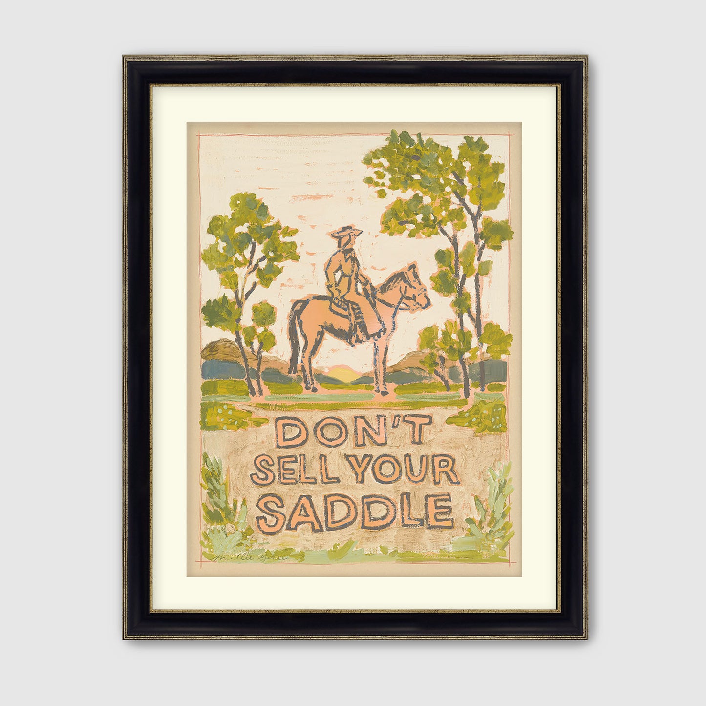 Don't Sell Your Saddle