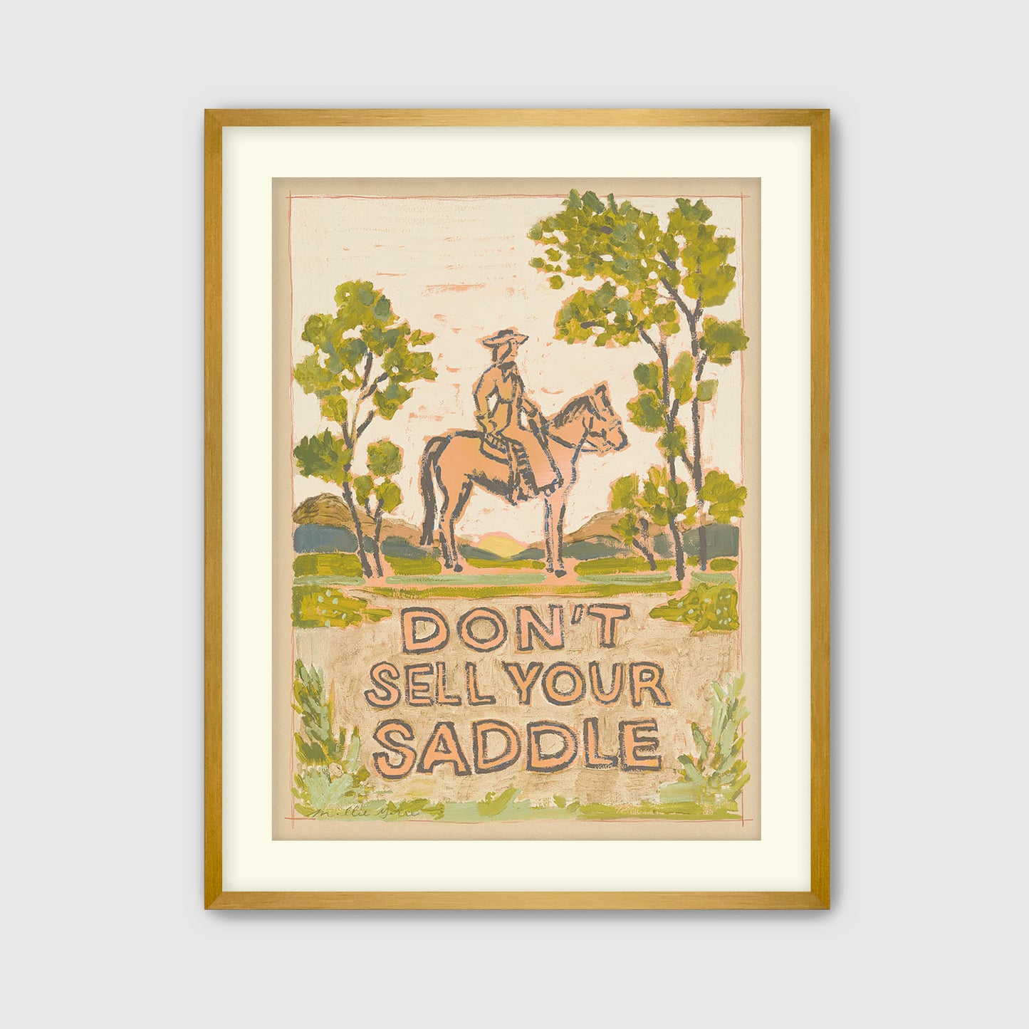 Don't Sell Your Saddle