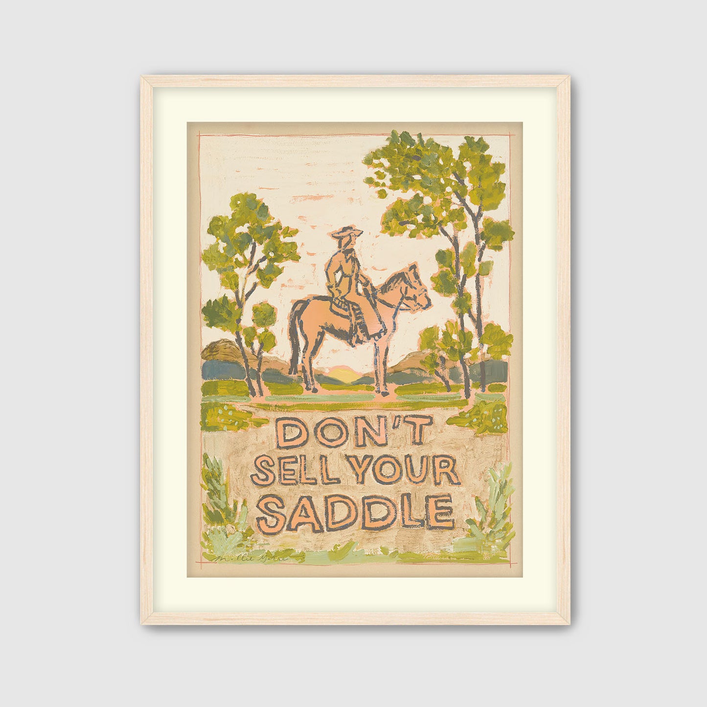 Don't Sell Your Saddle