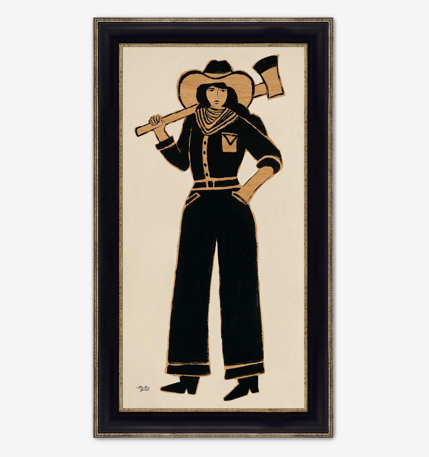 Ma with an Ax