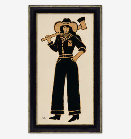Ma with an Ax