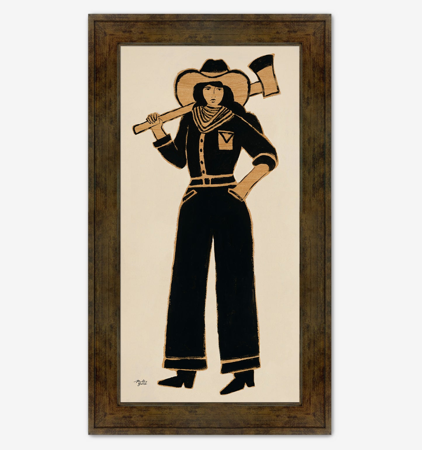 Ma with an Ax